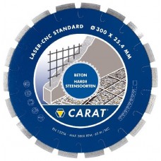 Diamantzaagblad Carat Laser Beton Standaard, diameter 300mm, type CNC
