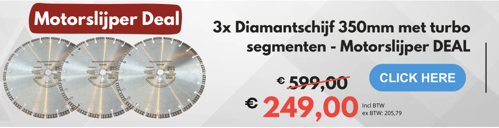 diamantschijf actie 3x