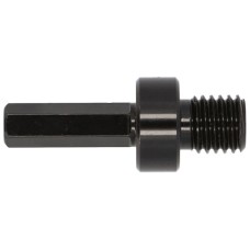 Adapter van 6-knt. 9 mm naar M14 (buitendraad)