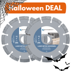 2x diamantschijf universeel laser gelast - Halloween deal