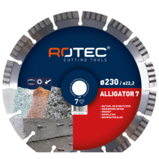 diamantschijf 450mm voor beton en natuursteen met turbo segmenten
